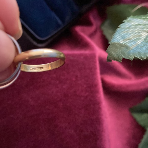 Cartier  18k trinity 3 tone gold , small ring - Picture 9 of 12